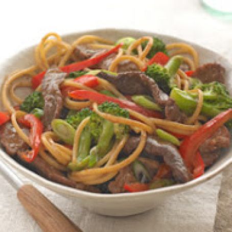 Beef & Vegetable Noodle Bowl