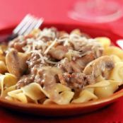 Beef & Bacon Stroganoff