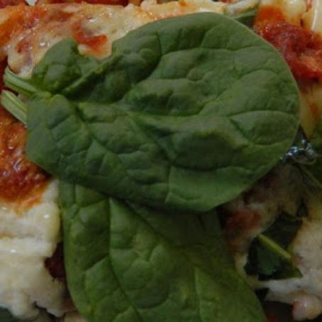 Skillet Spinach Lasagna