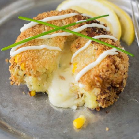 Havarti Tuna Melt Cakes