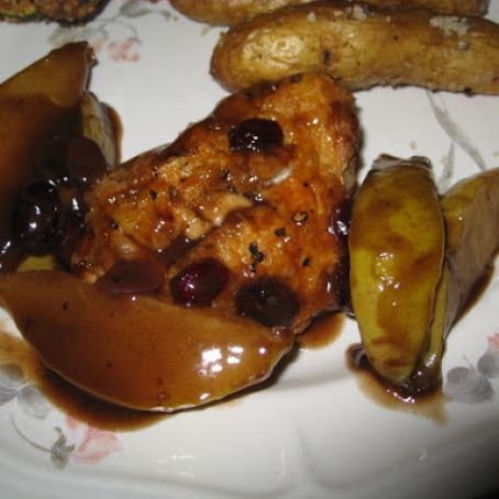 Balsamic Chicken And Pears Recipe - Food.com