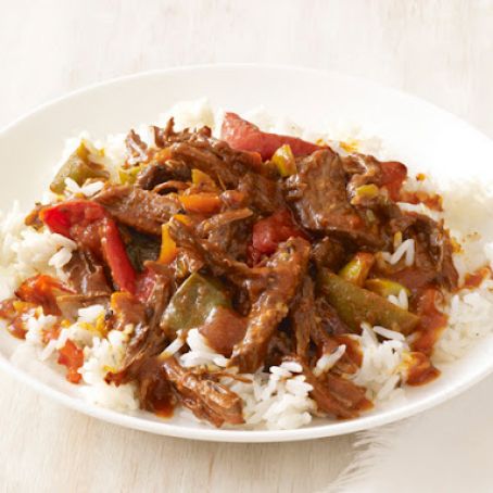 Ropa Vieja-Slow Cooker