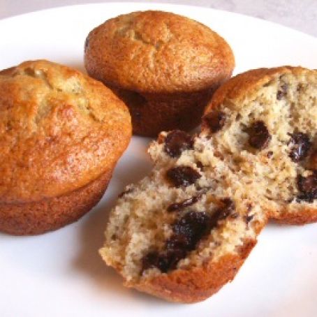 Banana Chocolate Chip Muffins