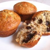 Banana Chocolate Chip Muffins