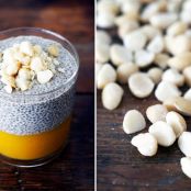 pudding - mango chia pudding
