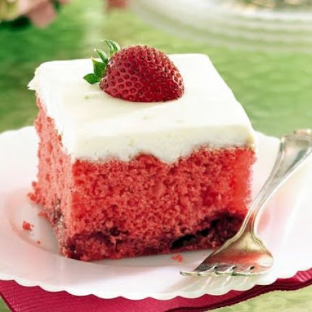 Strawberry Daiquiri Cake