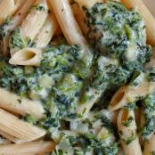 Creamed Spinach for Pasta