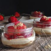 No-Bake Strawberry Cheesecake