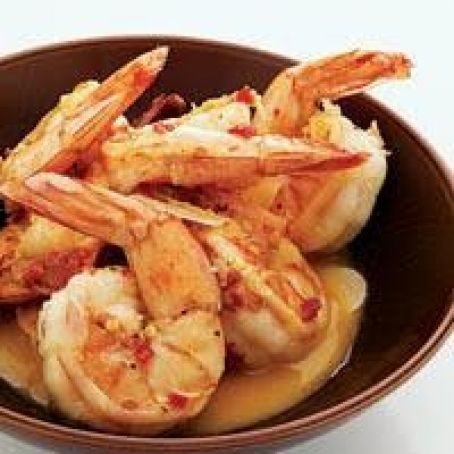Spicy Shrimp with Garlic Butter