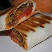 Grilled Cheeseburger Wraps