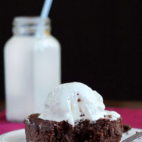 Chocolate Cake for One in a Minute