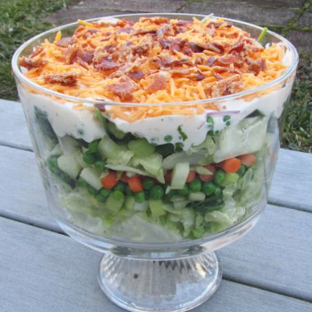 Ranch Layer Salad