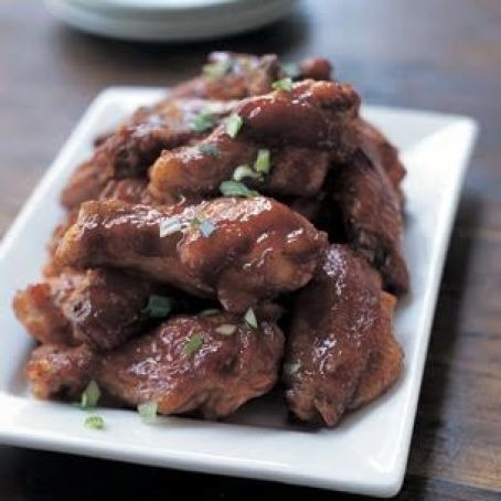 Tamarind-Glazed Chicken Wings