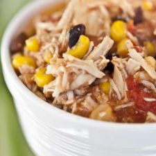 Slow Cooker Southwest 2 Bean and Chicken Chili