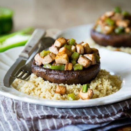 Portobello Mushroom - Tofu