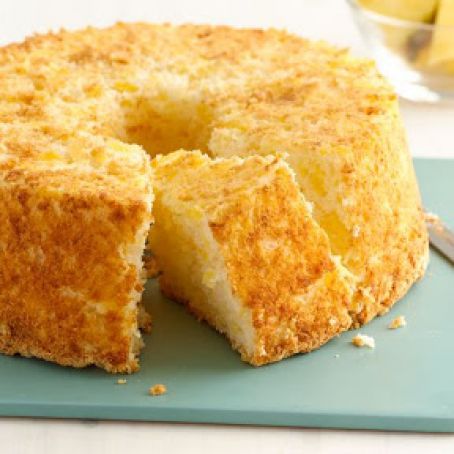 Pineapple Angel Food Cake