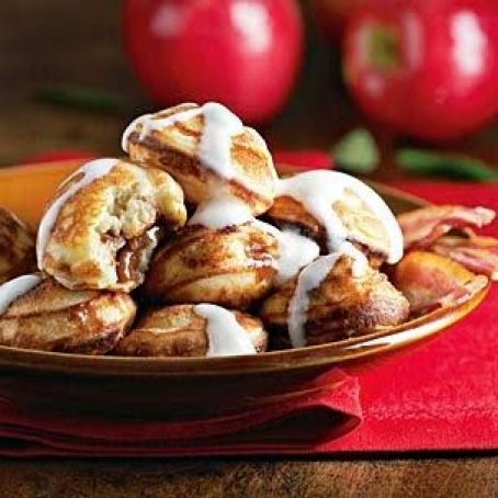 Cinnamon Bun Ebelskivers