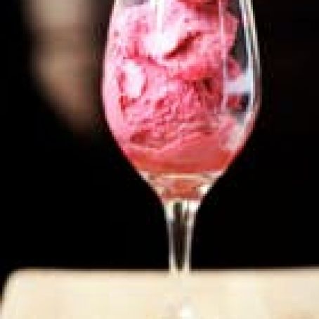 Vegan Raspberry Gelato