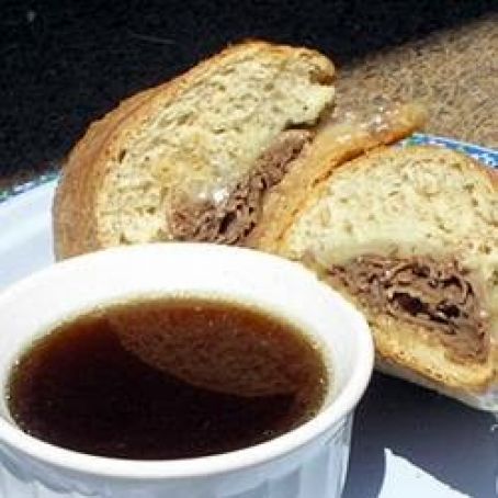 Easy French Dip Sandwiches