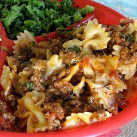 Crockpot Bowtie Casserole