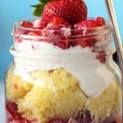 Strawberry Shortcake In A Jar
