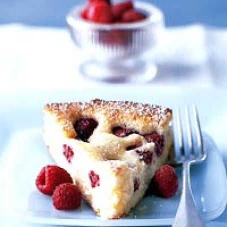 Raspberry and Cream Cheese Cake