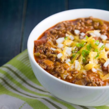Savory Turkey Chili