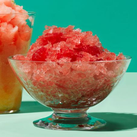 Watermelon, Tequila and Lime Granita