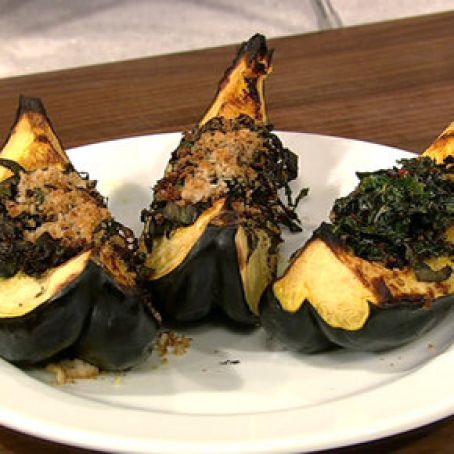 Mario Batali's Stuffed Acorn Squash