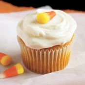 Pumpkin Cupcakes with Cream Cheese Frosting