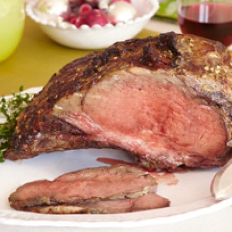  Garlic & Herb-Crusted Prime Rib Garlic ur kitchen! Impress the family with this Garlic and Herb-Crusted Prime Rib recipe. Mute Current Time 0:59 / Duration Time 4:59   Captions      View All Images     Add a Photo  R