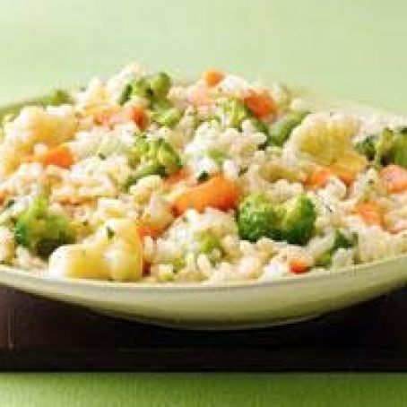 Cheesy Vegetable Risotto
