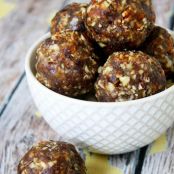 bites - Pecan Pie Truffles (Raw, Vegan, Gluten-Free, Dairy-Free, Paleo-Friendly, No Refined Sugar)