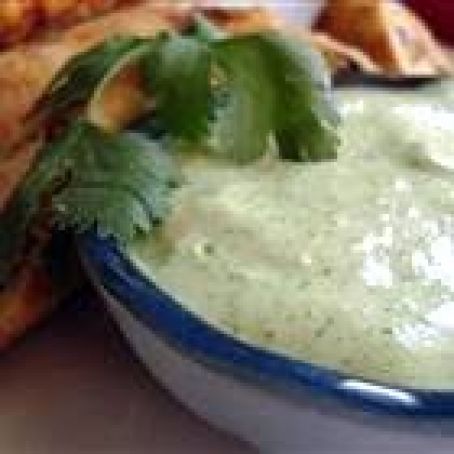 Cilantro Cream Sauce