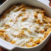 Cheesy Baked Pumpkin Pasta