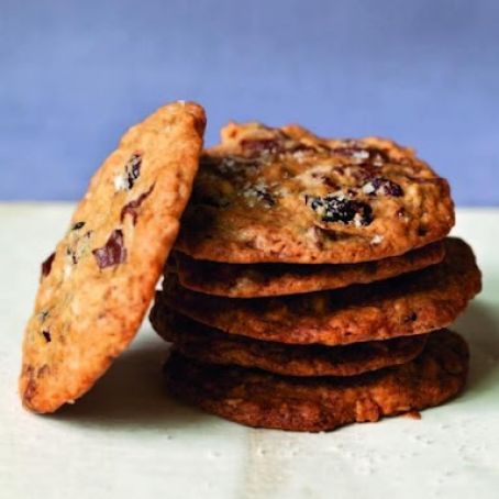 Salty Oatmeal Chocolate Chunk Cookies