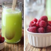 Honeydew and Raspberry Agua Fresca