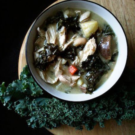 Recipe: Chicken Stew with Kale and Cannellini Beans