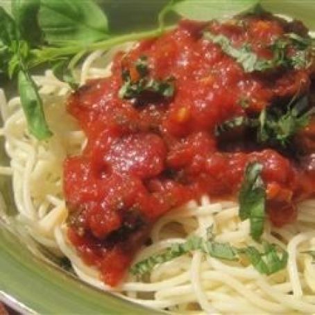 Seven Ingredient Tomato Sauce