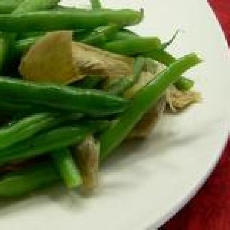 Green Beans with Artichokes