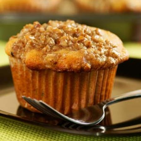 Gluten Free Peach Cobbler Muffins
