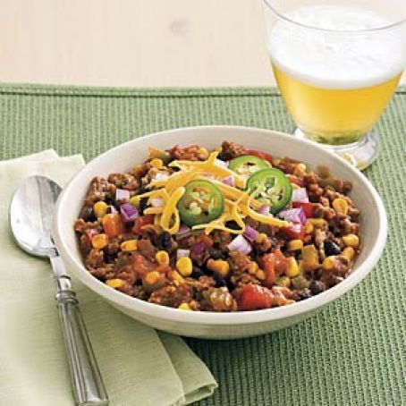 Slow-Cooker Turkey Chili