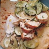 Chicken + dill souvlaki