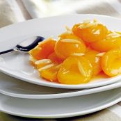 Flambéed Valais Apricots