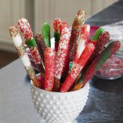 Chocolate Covered Pretzel Rods