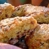 Harvest Pumpkin Scones, adapted from King Arthur Flour