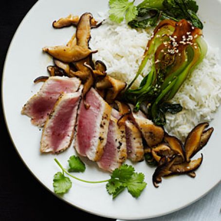 Sesame Albacore Tuna