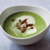 Chilled Spring Pea Soup