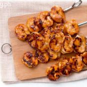 Barbecued Teriyaki Shrimps
