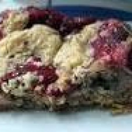 Cherry-Filled White Cocolate Blondies